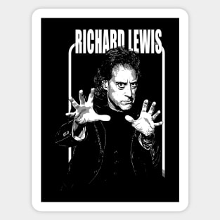 richard lewis Sticker